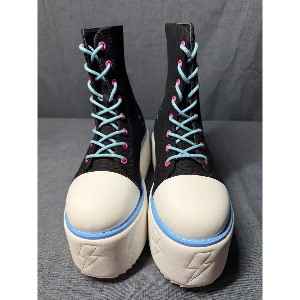 NEW‎ IN BOX Monster High Frankie Stein x YRU Jolt Women's Size 8 Platform Shoes